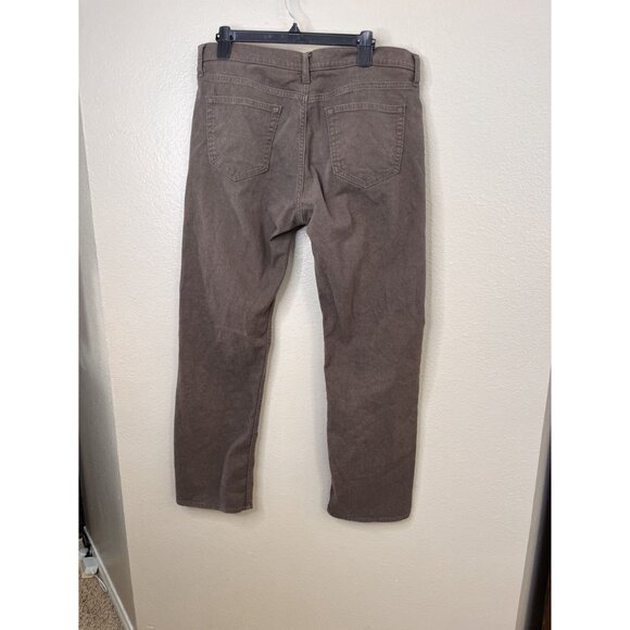 Banana Republic Mens Vintage Straight Jeans Brown 35x32 Classic Fit - Picture 2 of 8